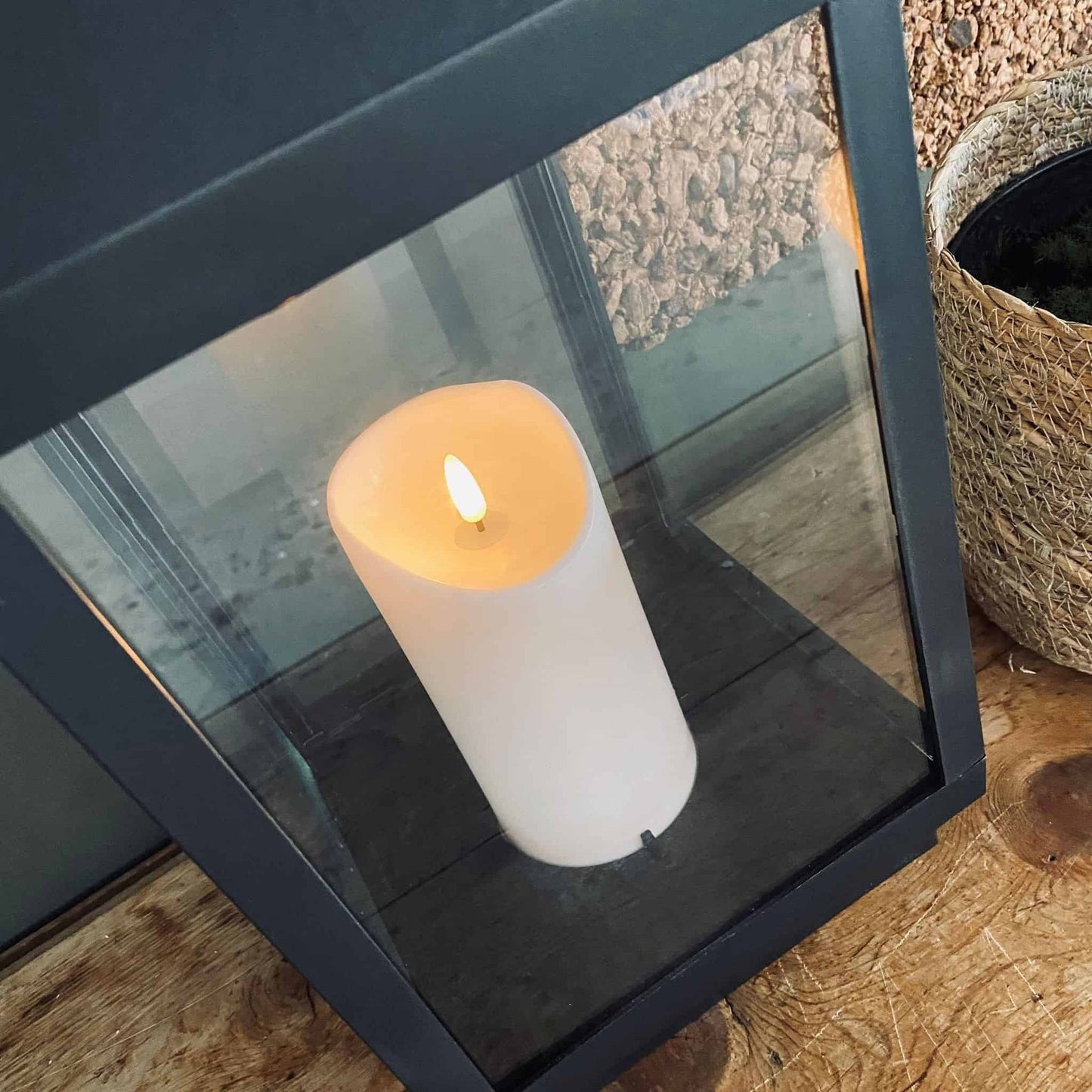LED Lanterne - 45cm - VIAMAJA.DK
