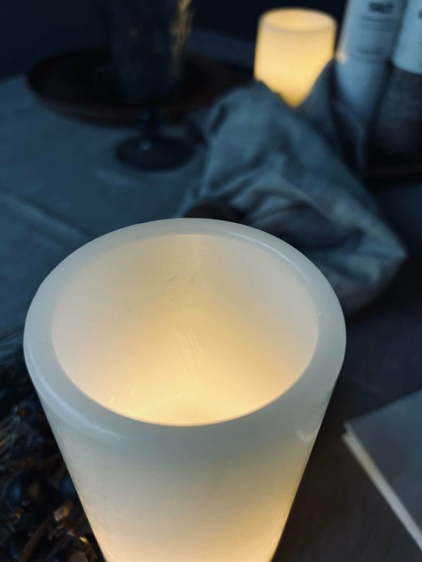 Led lys BOHEME 15cm - Sæt af 2 stk - VIAMAJA.DK