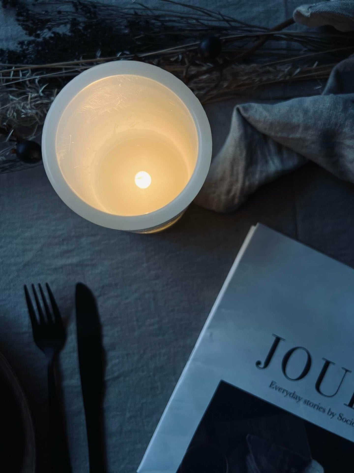 Led lys BOHEME 15cm - Sæt af 2 stk - VIAMAJA.DK