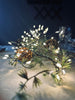 LED-Lichterkette Black wire mit 100 Lichtern