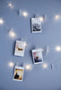 LED-Lichterkette mit 16 Mini-Klammern