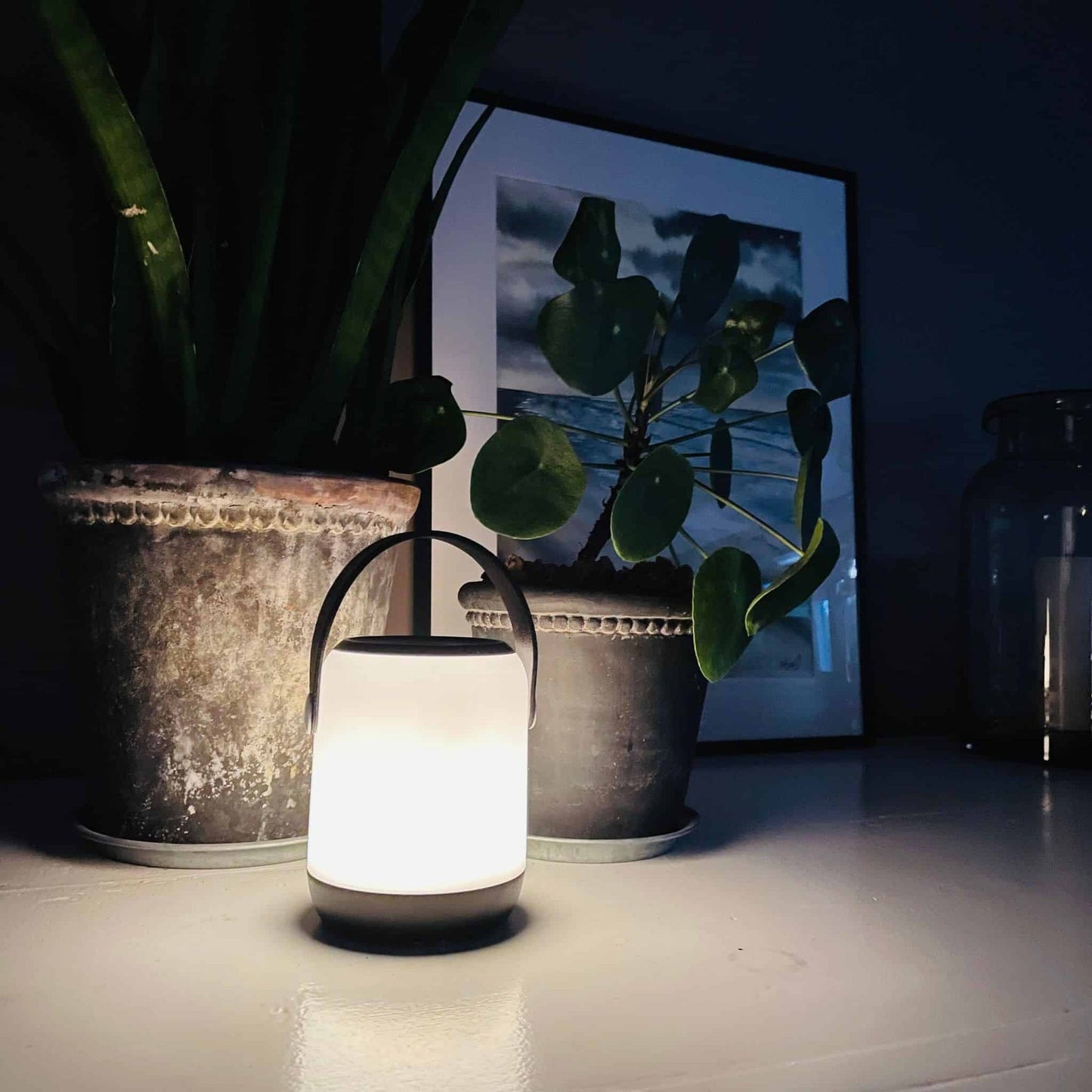 LED-Touch-Laterne mit Trageband - VIAMAJA.DK