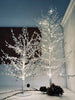 LED-Baum mit weißen Beeren – H90cm