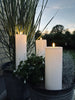 LED Außen XL Blockkerze 30cm
