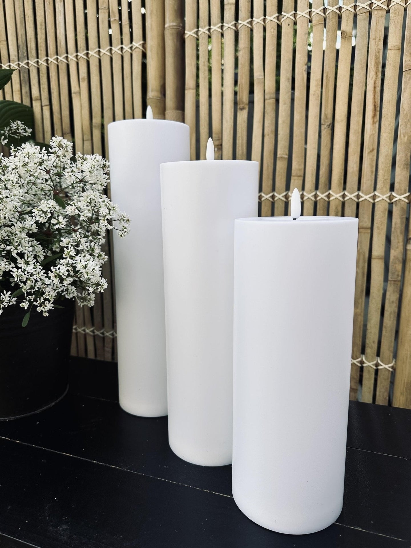 LED Udendørs XL Bloklys 35cm - VIAMAJA.DK