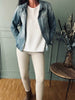 Leggings Plus-Size 38-50 Beige