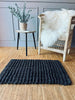 Luxusmatte aus black jute – 50x80cm