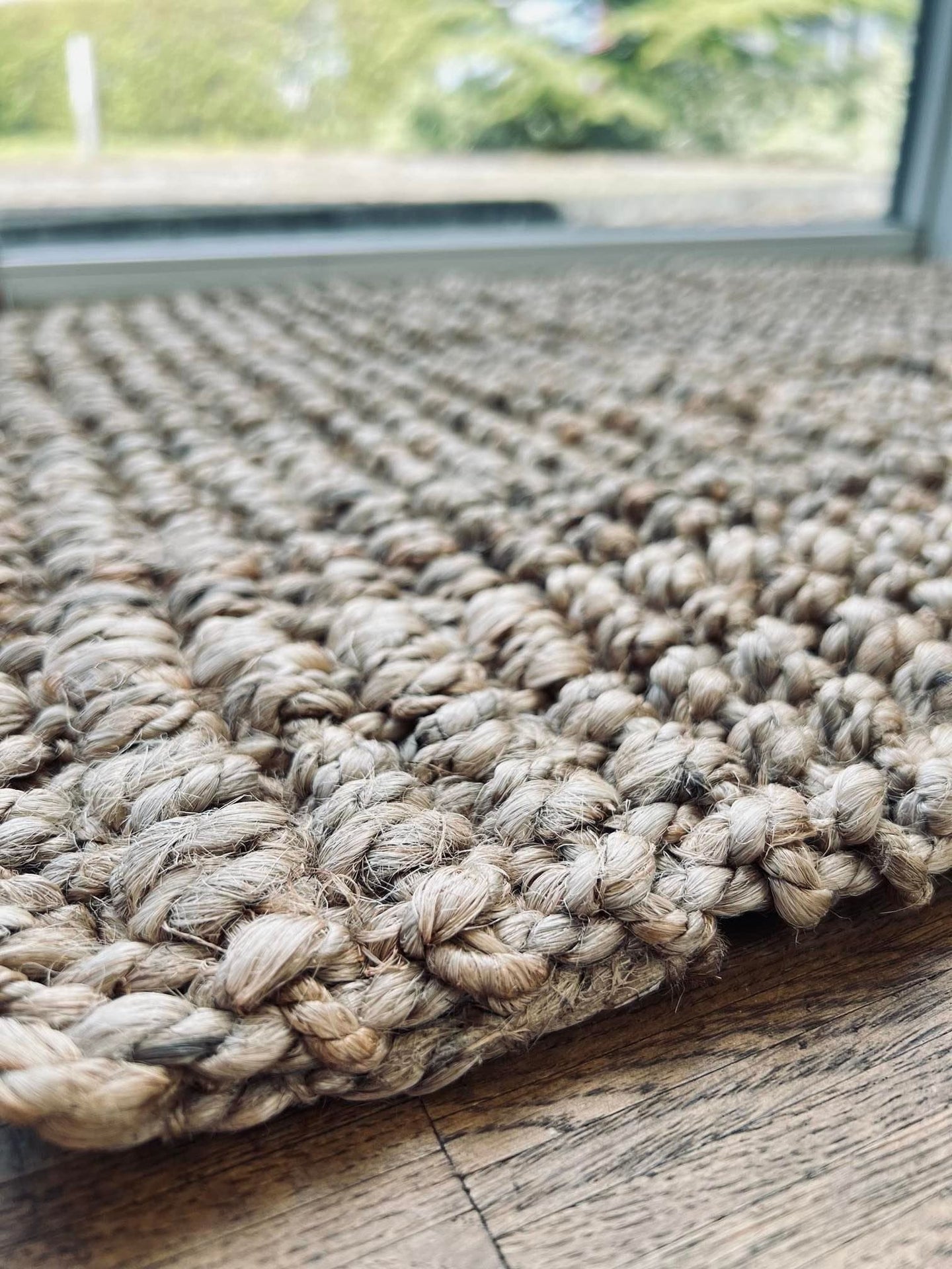 Luksus måtte i jute – 50x80cm - VIAMAJA.DK