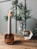 Kerzenhalter Brown - Wendbares Glas