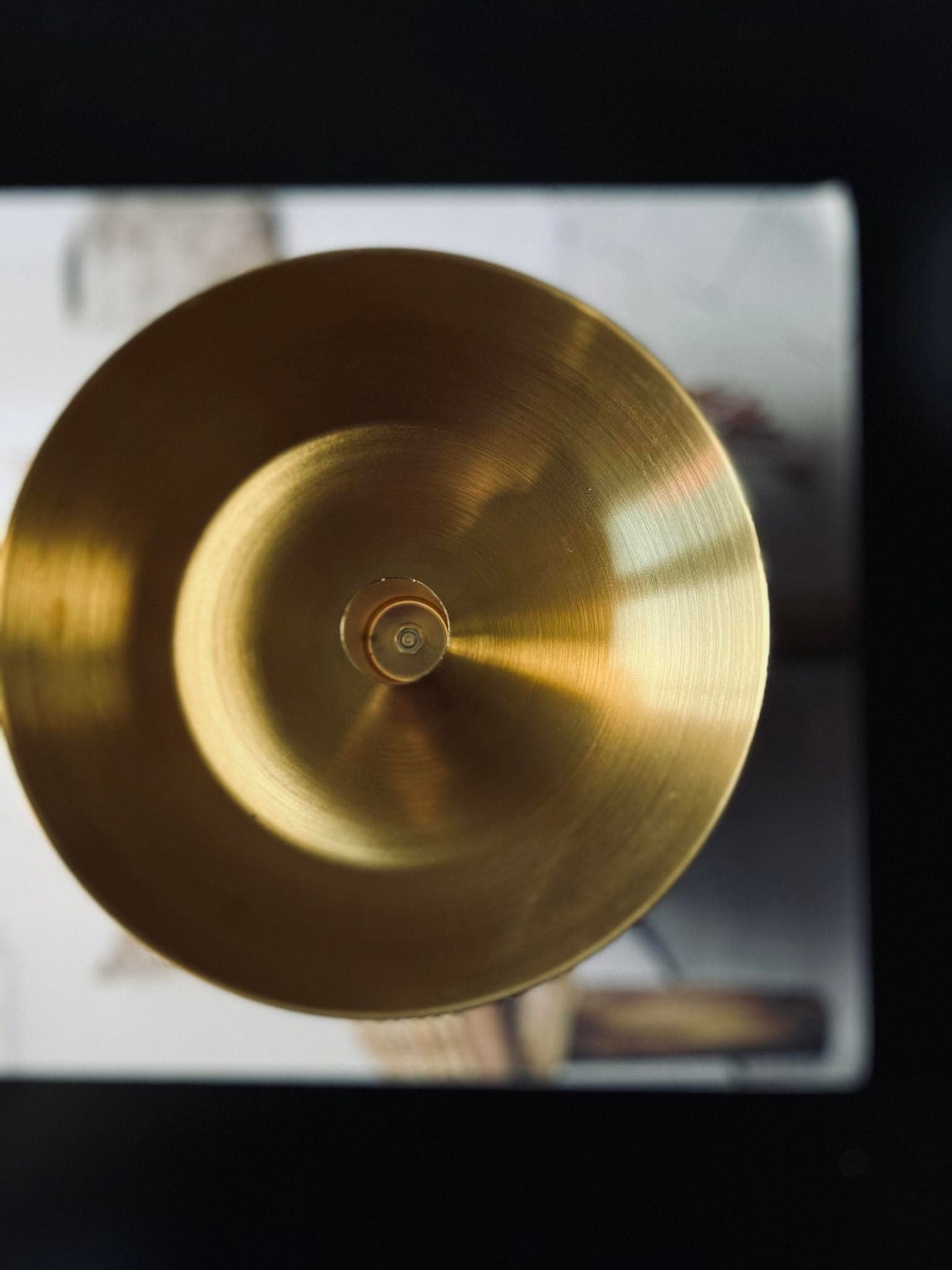Lysestage - Gold Bowl - VIAMAJA.DK