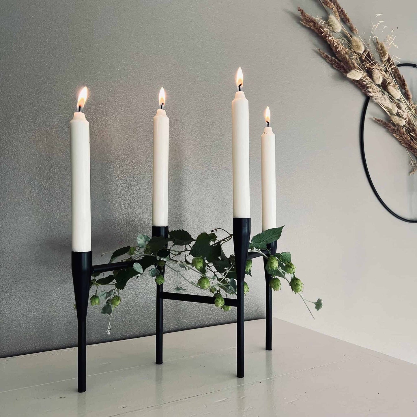 Lysestage TWIST til 4 lys - VIAMAJA.DK