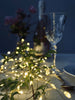 Lichterkette Silberdraht mit 80 LEDs