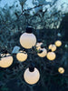 Lichterkette WHITE DOTS - Batteriefach mit Timer