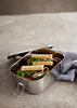 Lunchbox aus Edelstahl mit Deckel