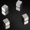 Magnetwürfel, Silber 4 Stk. - Superstark