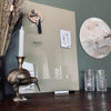 Magnetische Glastafel - 40x60 cm Beige