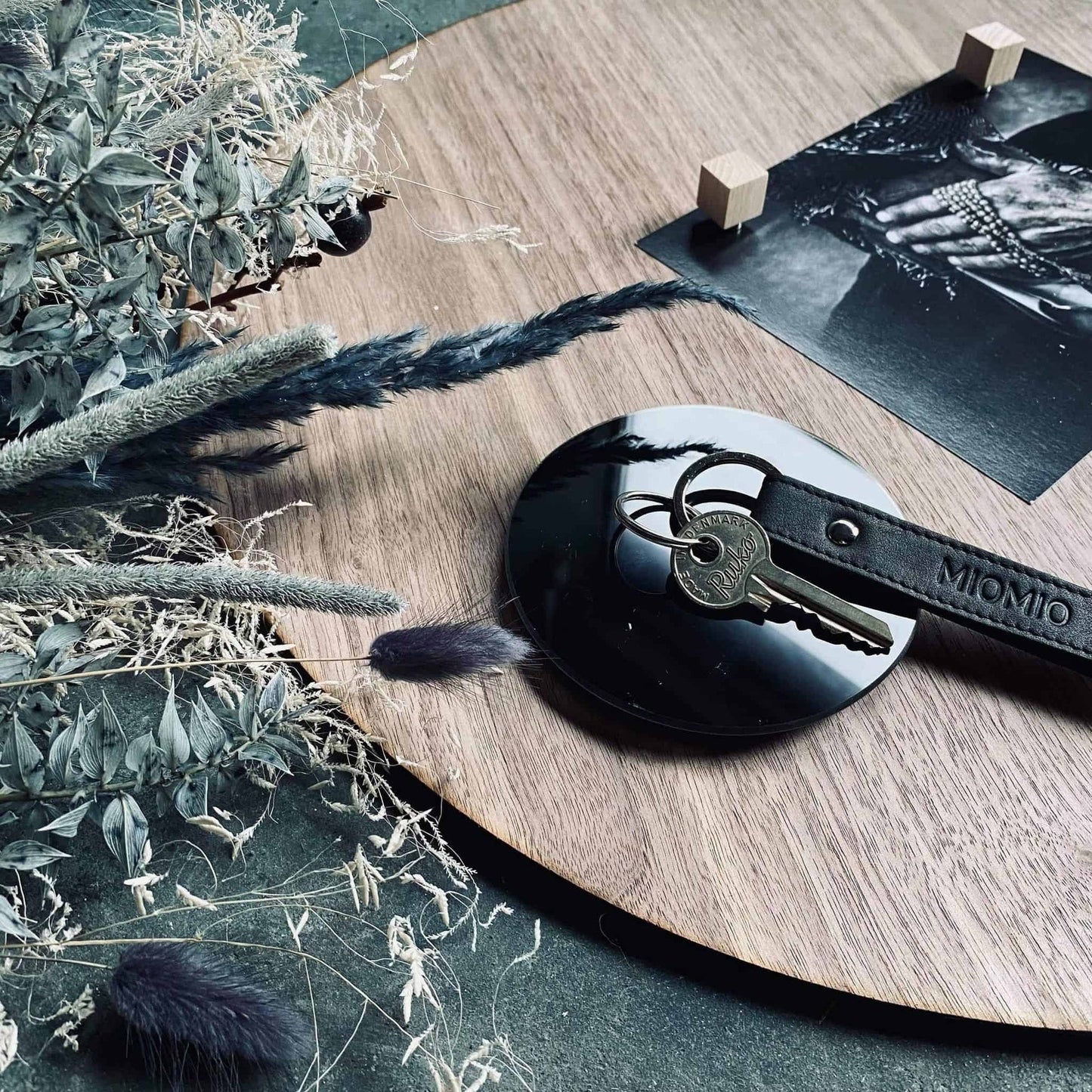 Magnetisk tavle TEAK Ø45 - VIAMAJA.DK