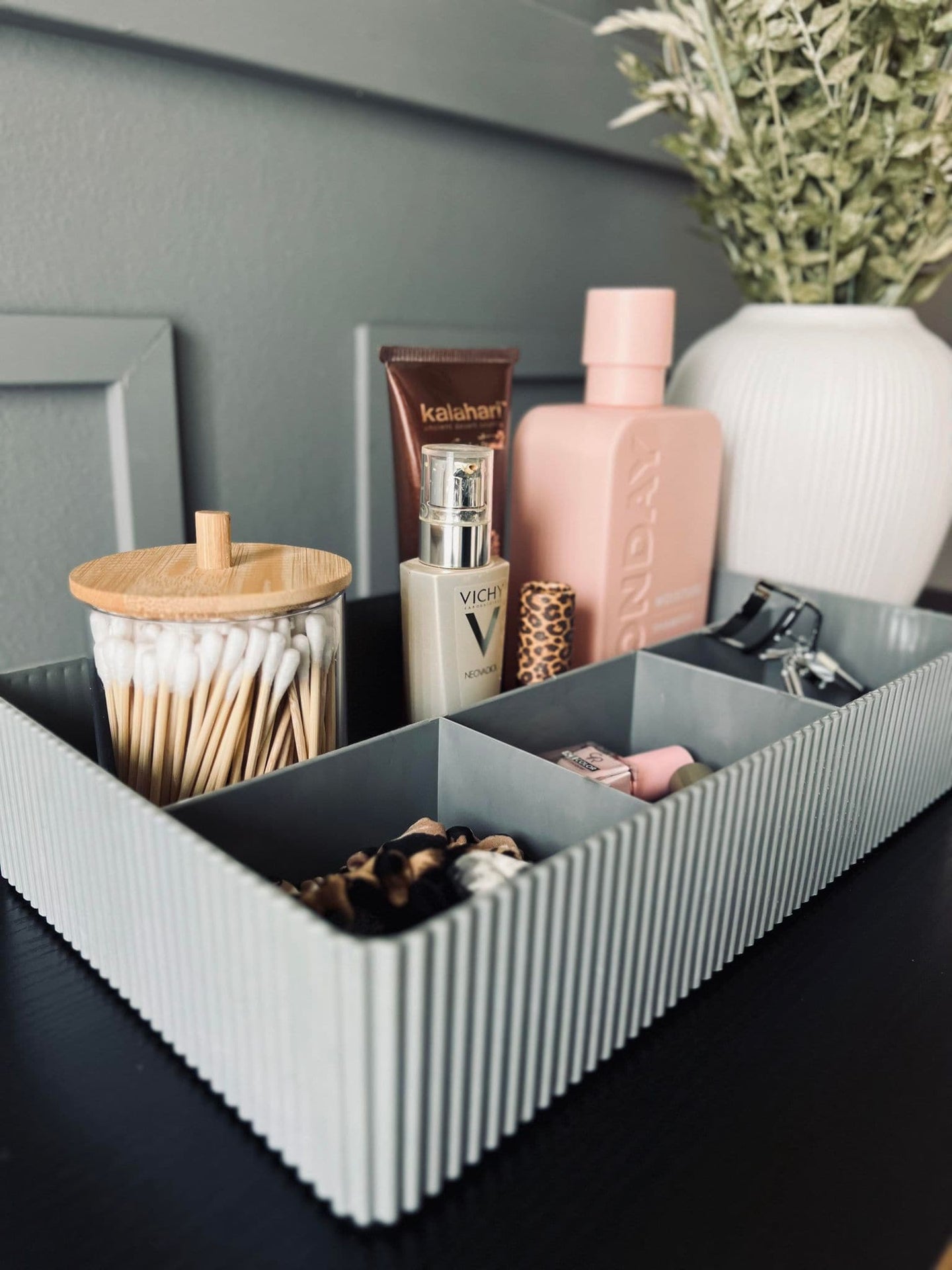 Makeup / krea organiser - Grå - VIAMAJA.DK