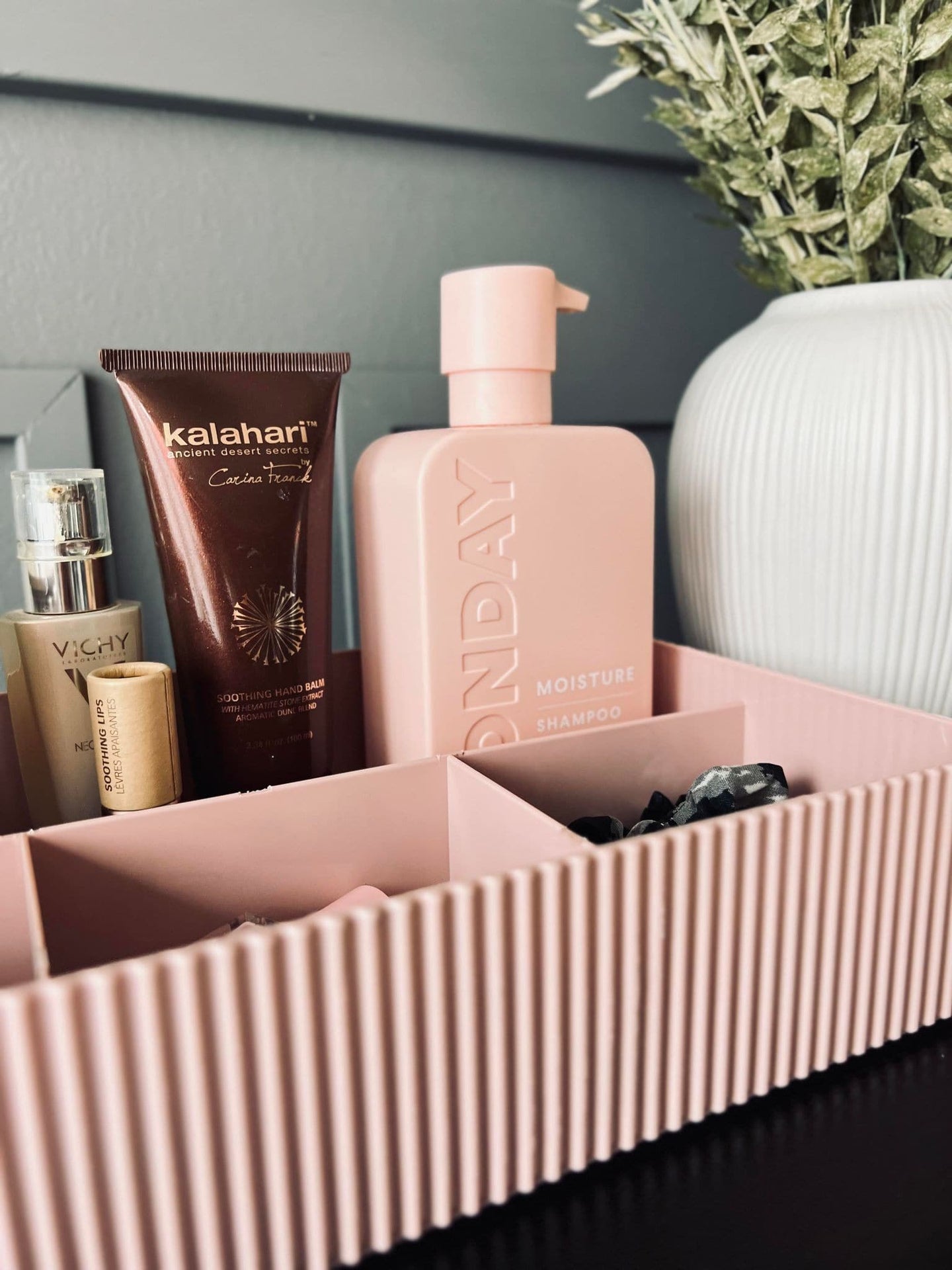 Makeup / krea organiser - Rosa - VIAMAJA.DK