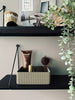 Make-up-Organizer mit Unterteilung – Taupe