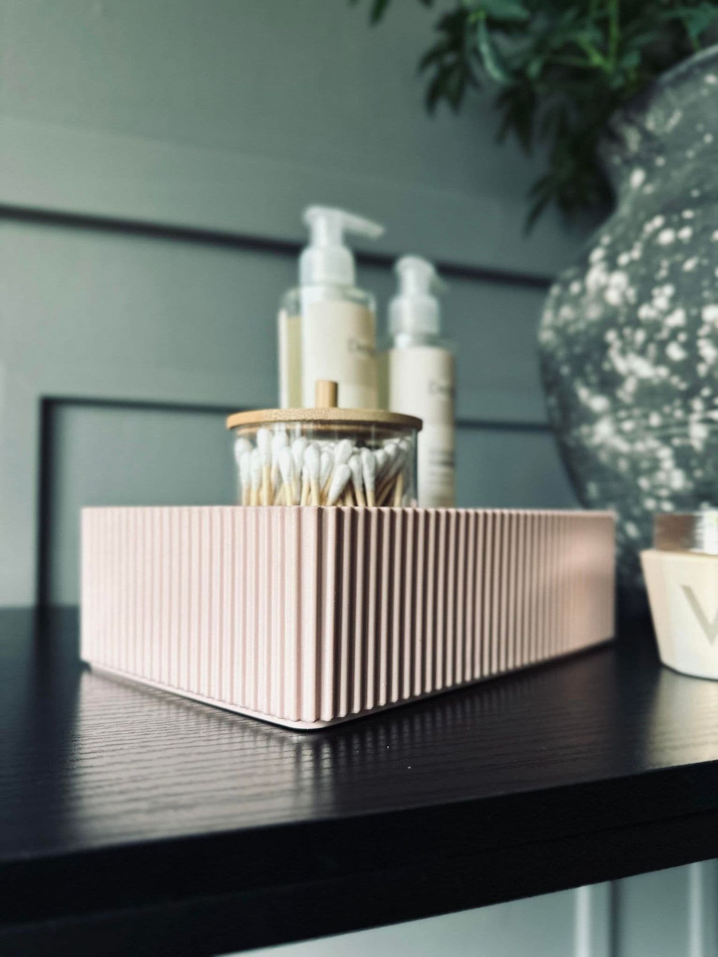 Make-up-Organizer - rosa - VIAMAJA.DK