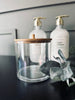 Make-up-Organizer - Acryl und Bambus