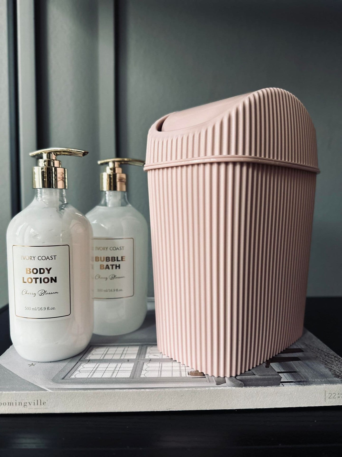 Makeup spand - Rosa - VIAMAJA.DK