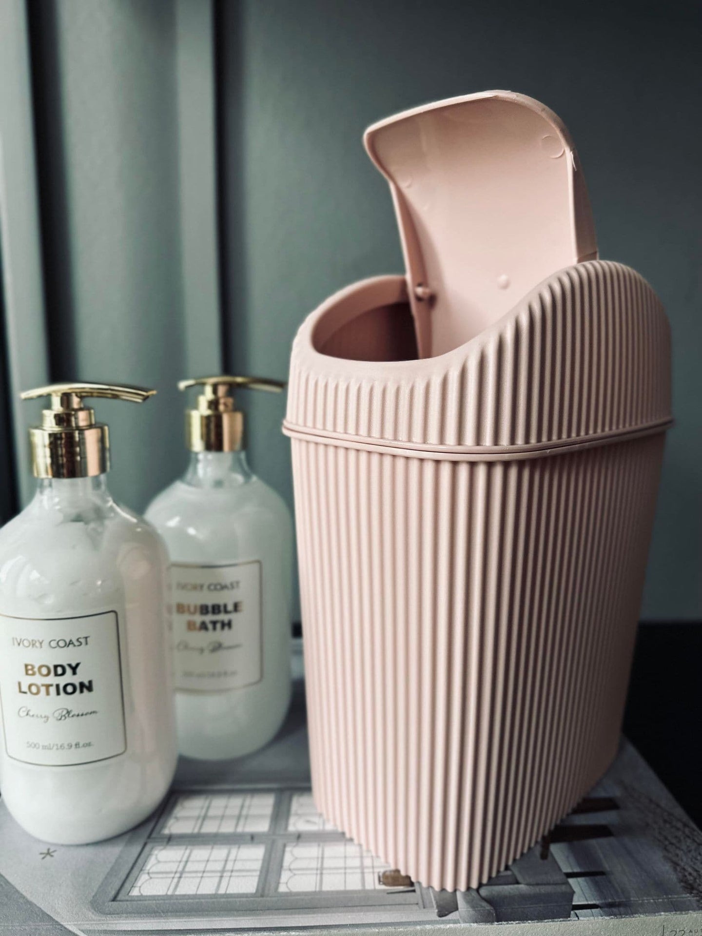 Makeup spand - Rosa - VIAMAJA.DK