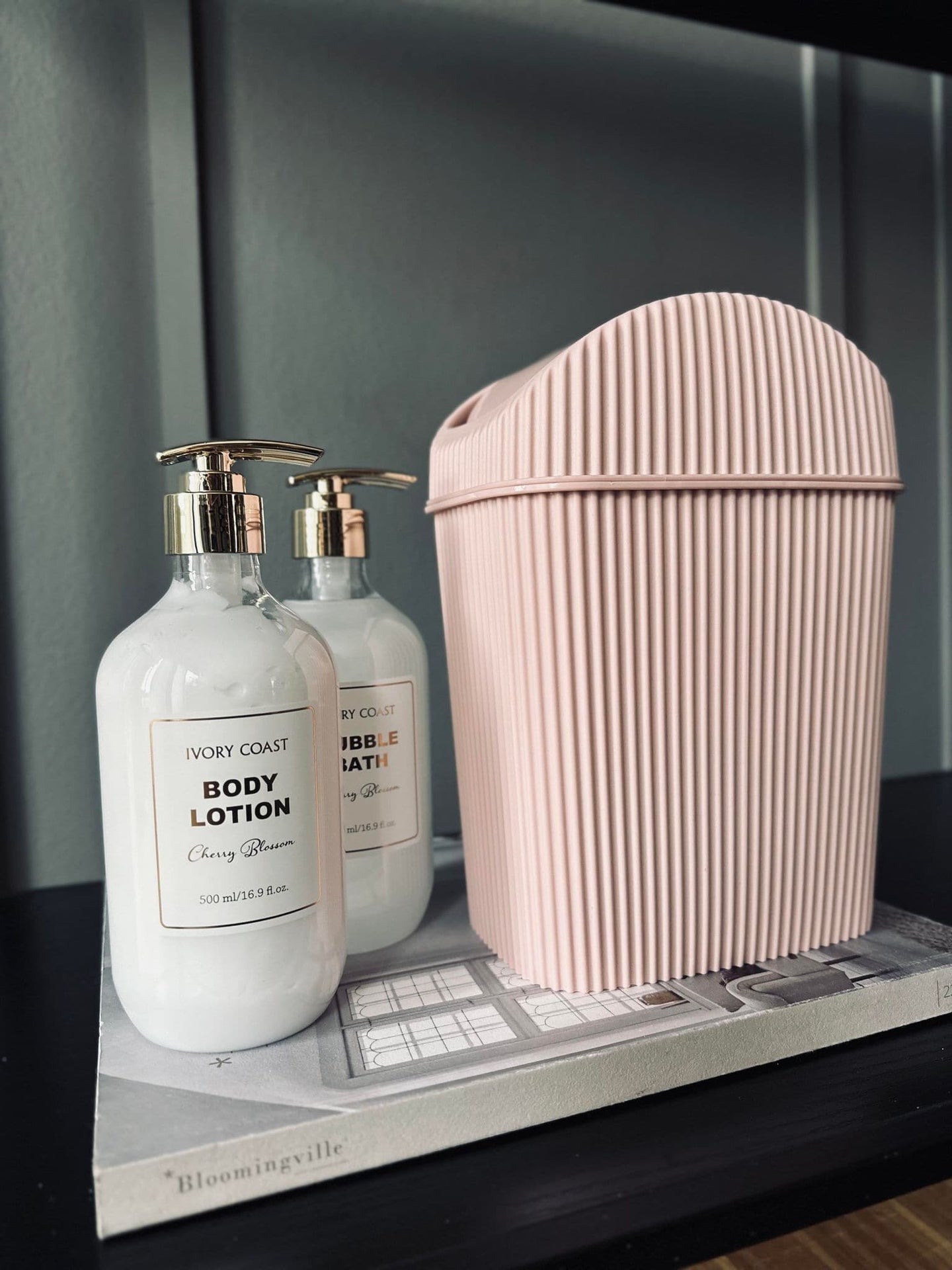 Makeup spand - Rosa - VIAMAJA.DK