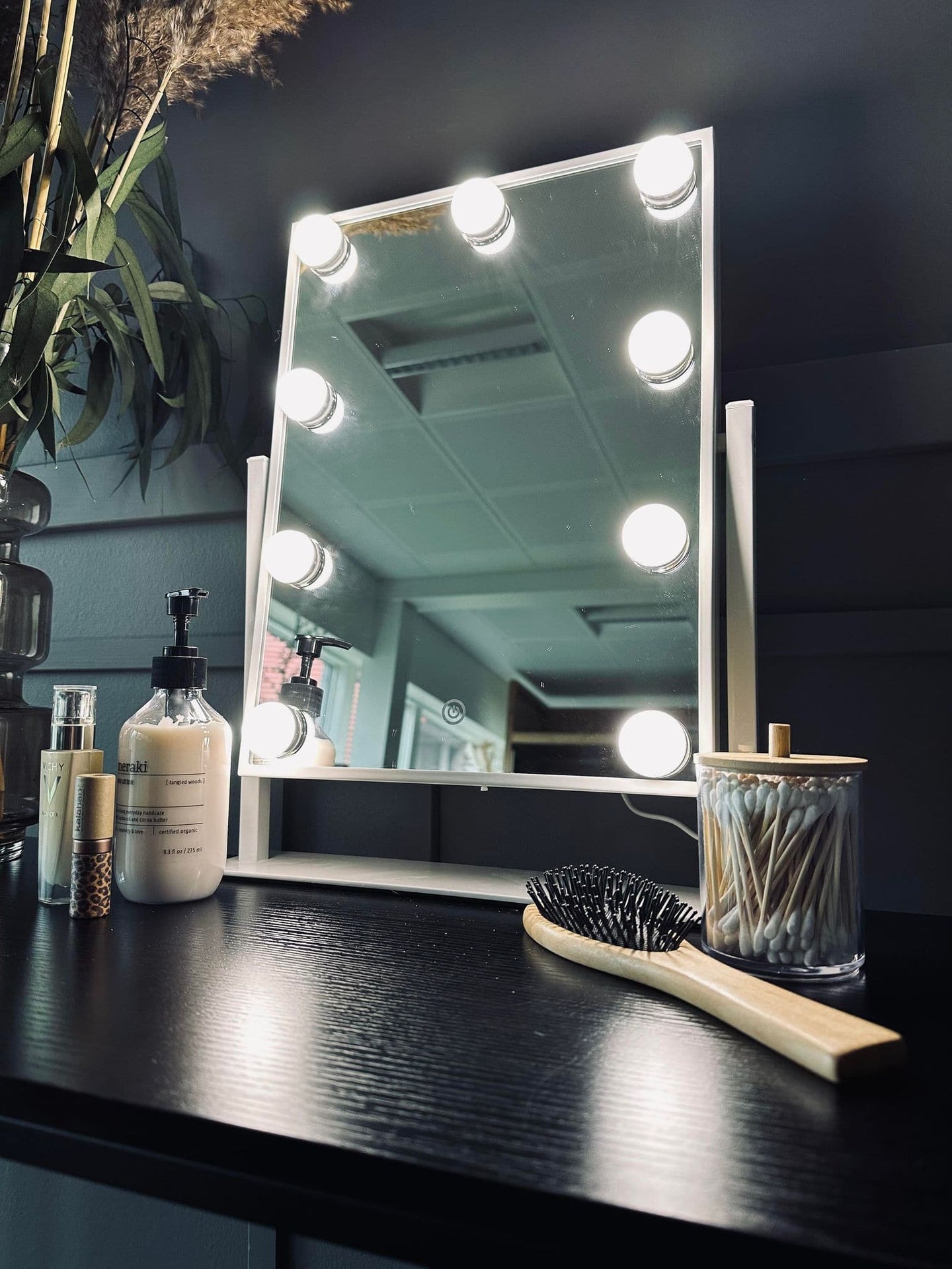 Make-up-Spiegel mit Beleuchtung - VIAMAJA.DK