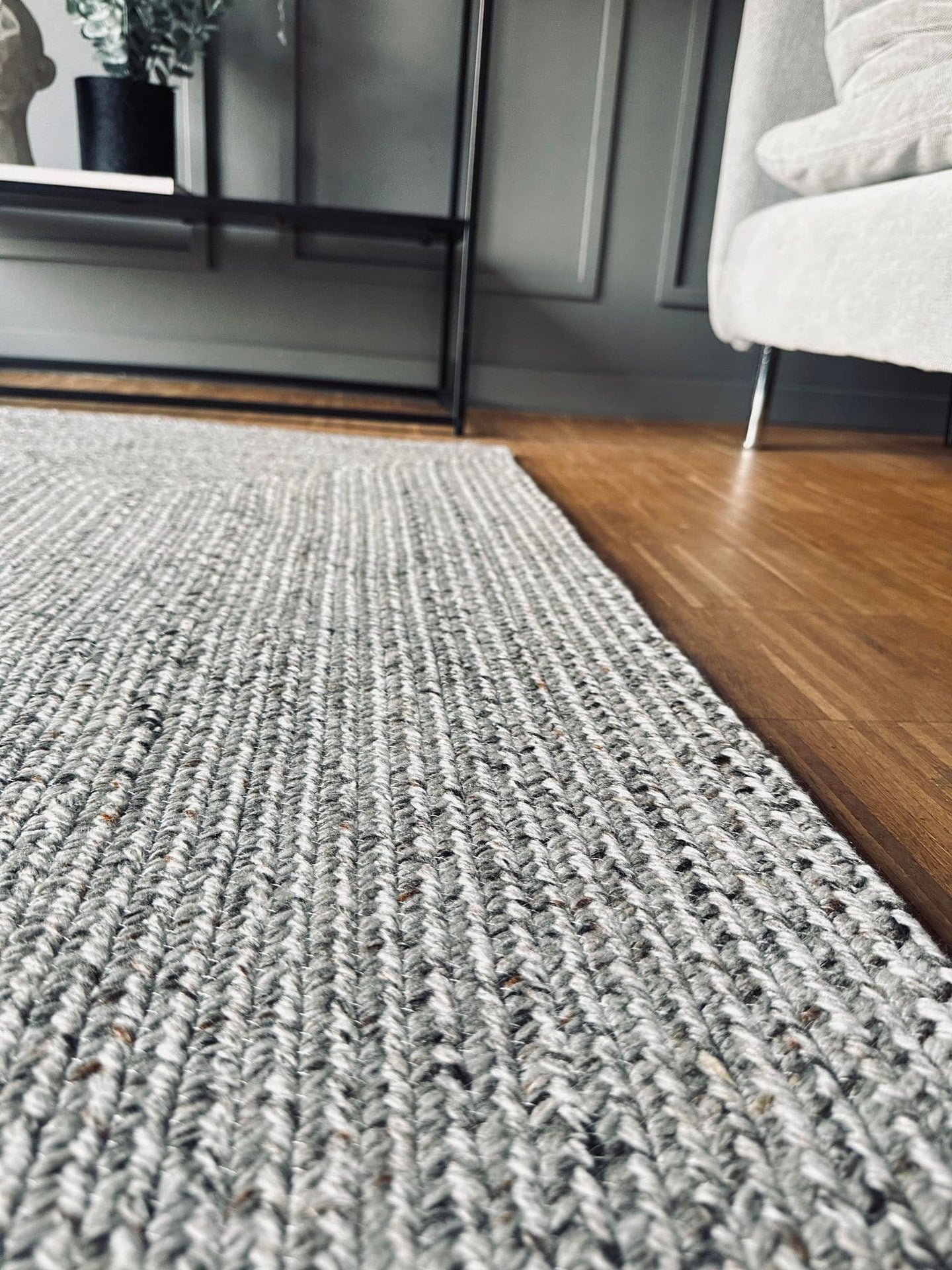 Måtte 40x60cm Lys grå – Kan bruges inde og ude - VIAMAJA.DK