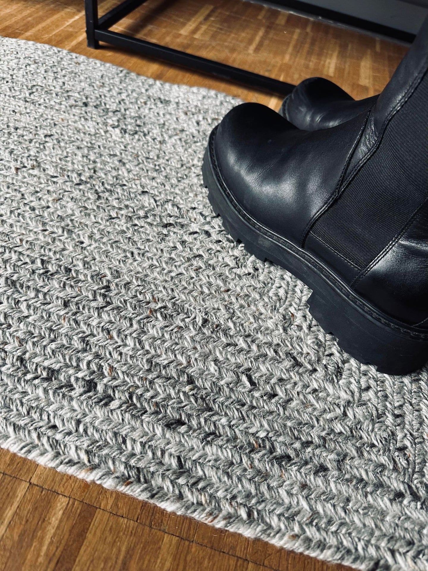 Måtte 45x75cm Lys grå - Kan bruges inde og ude - VIAMAJA.DK