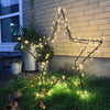 MEGA Stjerne 80cm mit 130 LED-Lichtern