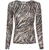 Mesh-Bluse