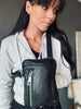 Handytasche - ALINA - Schwarz / Silber