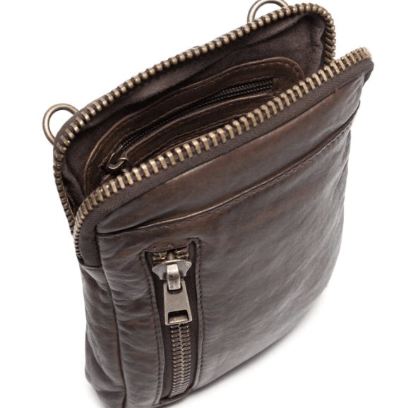 Mobiltaske ALINA - Winter brown - VIAMAJA.DK