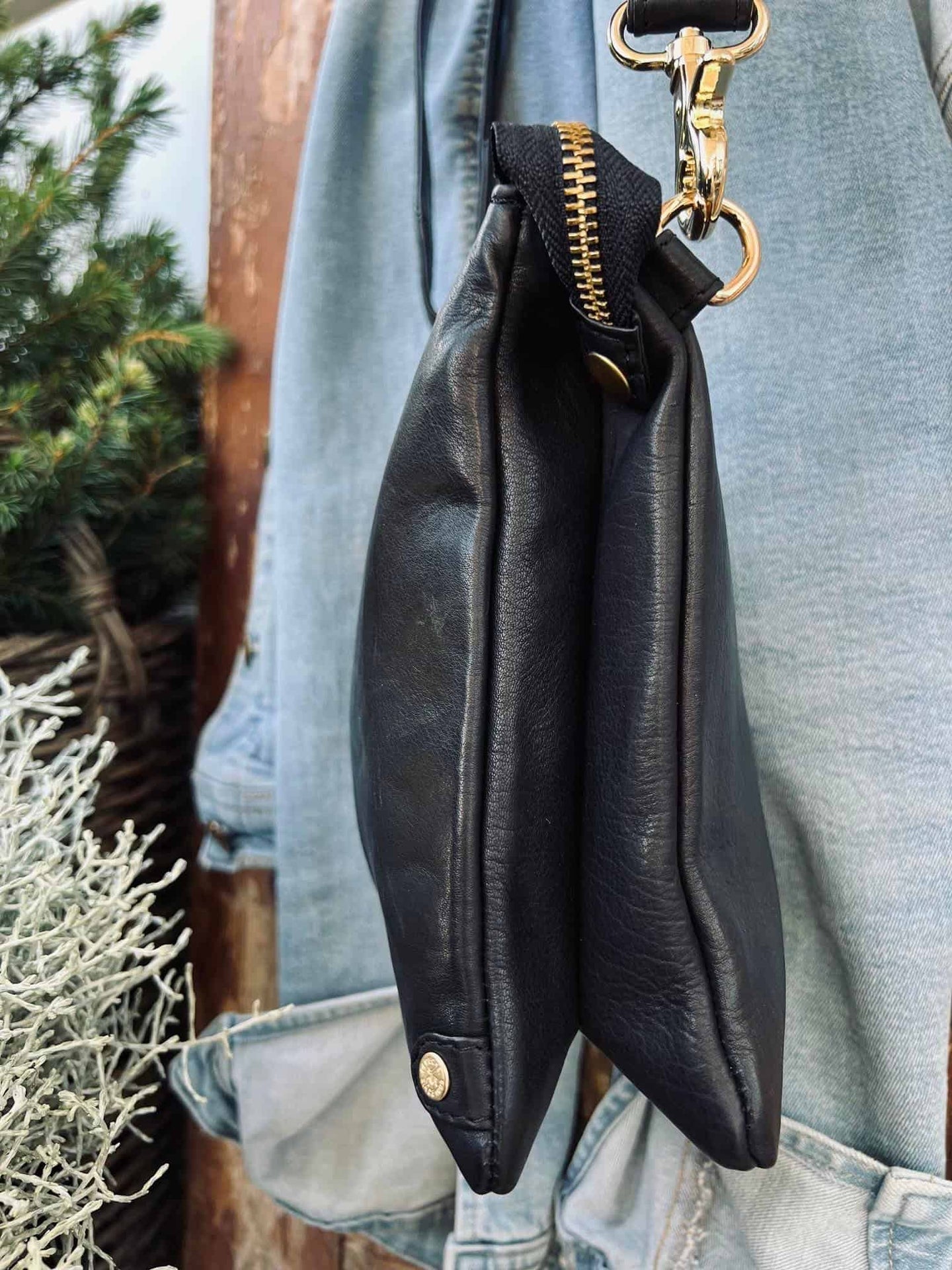 Mobiltaske - Crossover NELLY - Black deluxe - VIAMAJA.DK
