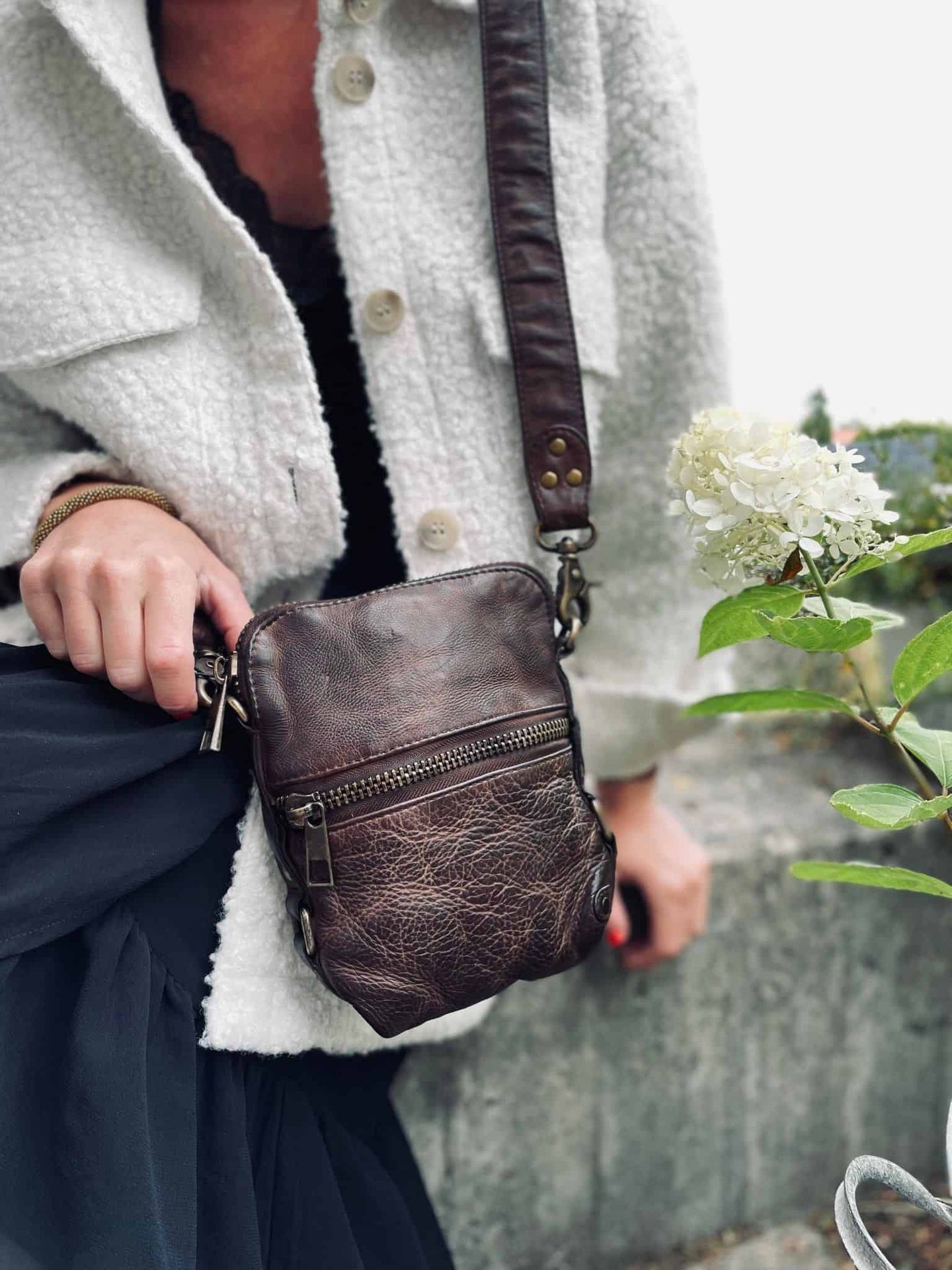 Mobiltaske MARCO – Brown - VIAMAJA.DK