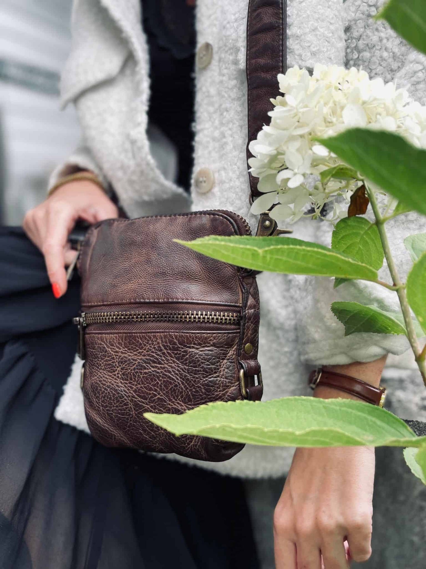 Mobiltaske MARCO – Brown - VIAMAJA.DK