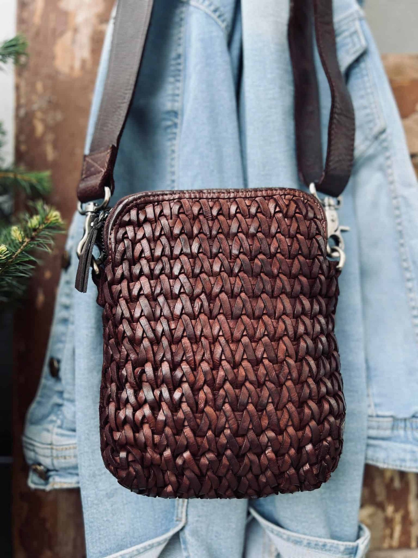 Mobiltaske – ODINA Brown - VIAMAJA.DK