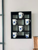 Mugshelf mit 12 Fächern