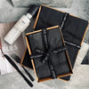 Mundserviette 4 Stk. - Black stone