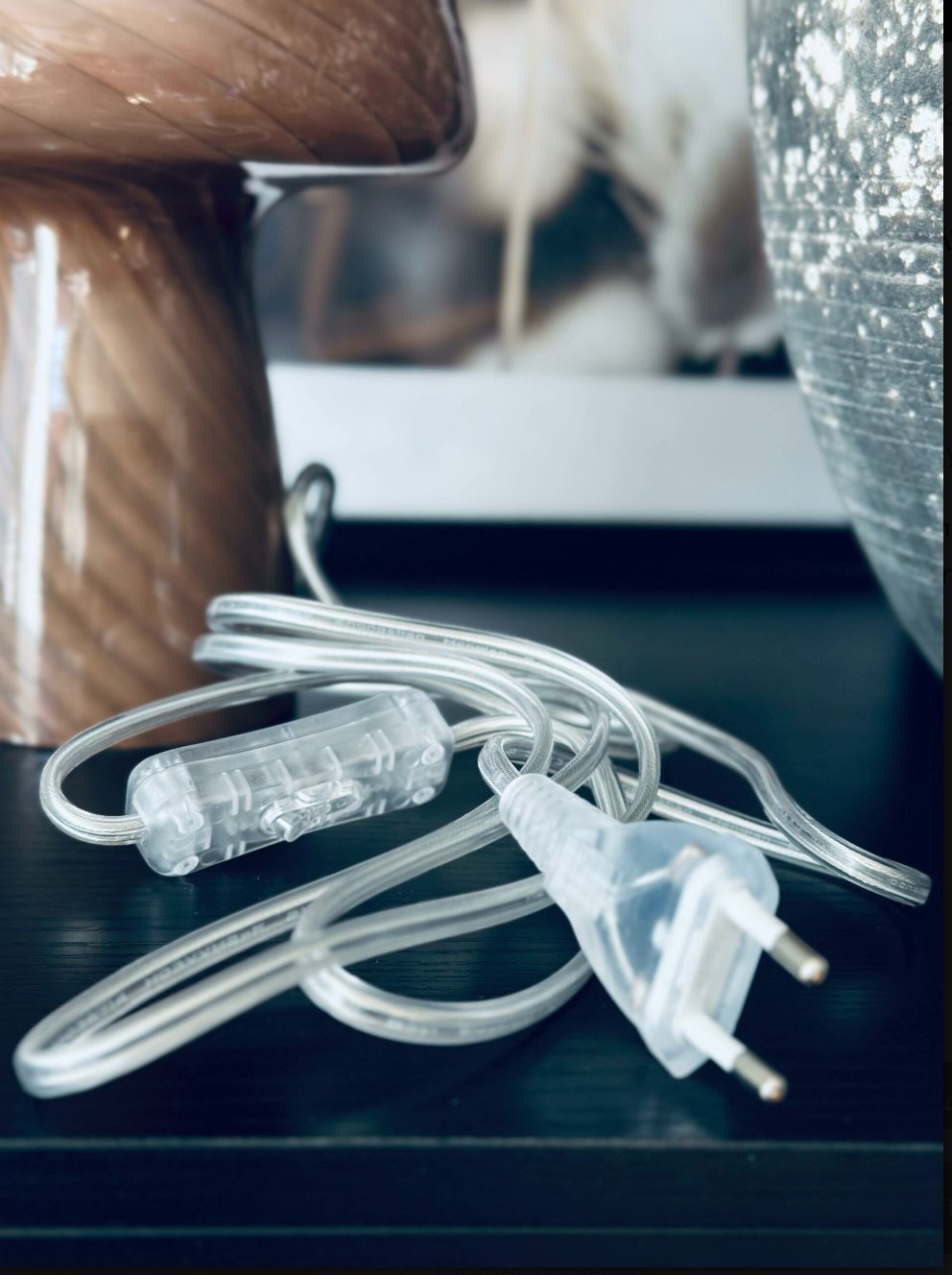Mushroom bordlampe – Brun - VIAMAJA.DK