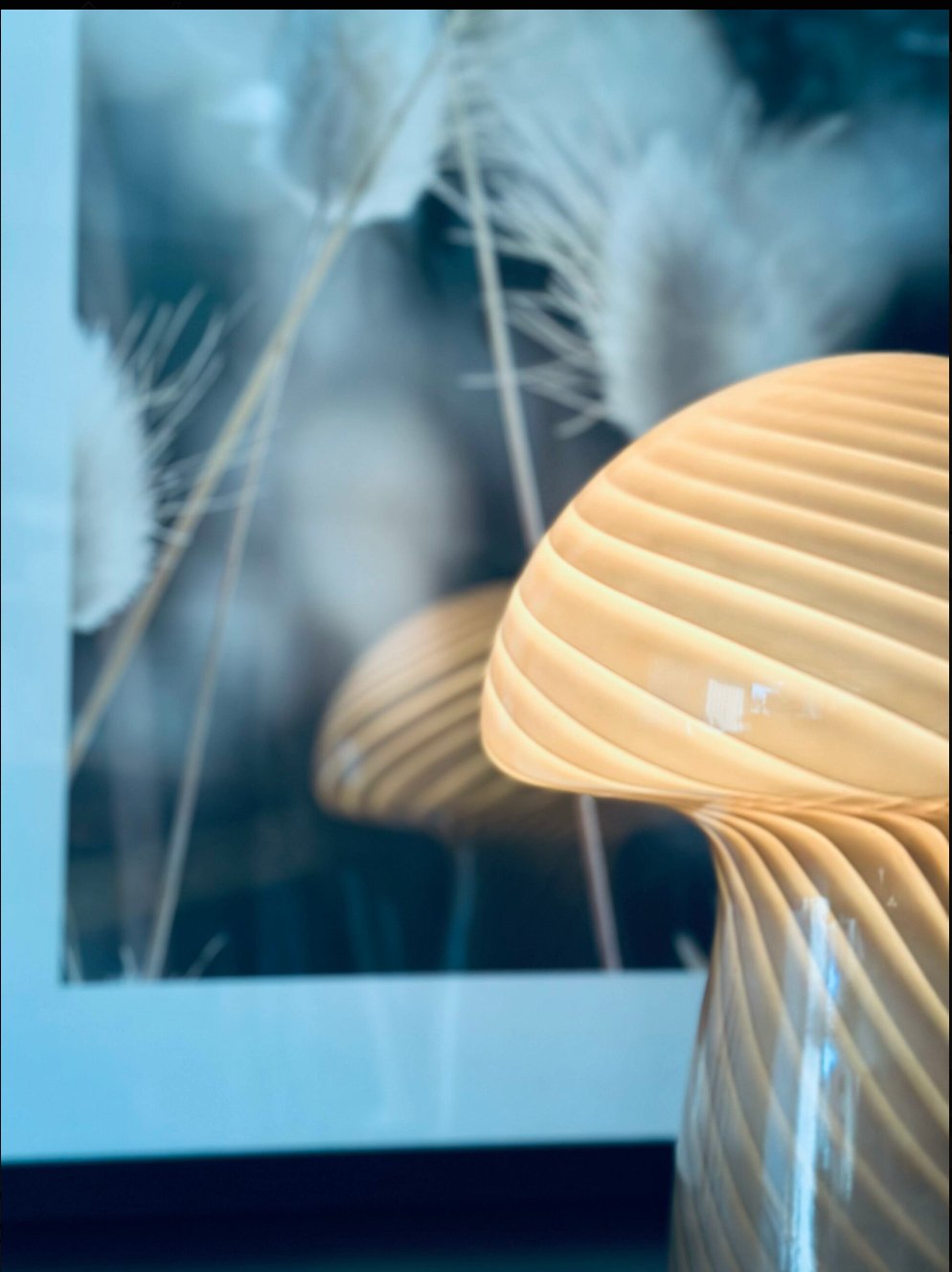 Mushroom bordlampe – Brun - VIAMAJA.DK