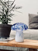 MUSHROOM Lampe mit LED – Royal Blue mundgeblasenes Glas