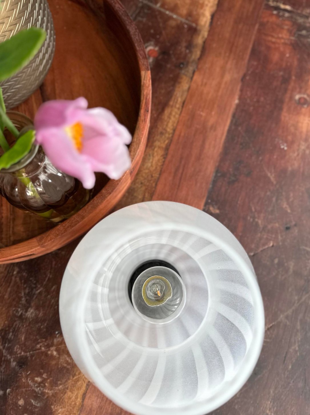 Mushroom Medium – Hvid mundblæst glas - VIAMAJA.DK