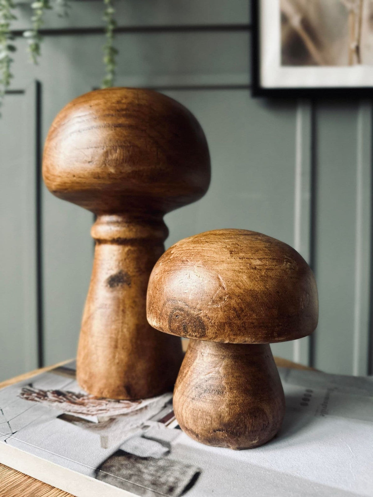 Mushroom wood - 14cm - VIAMAJA.DK