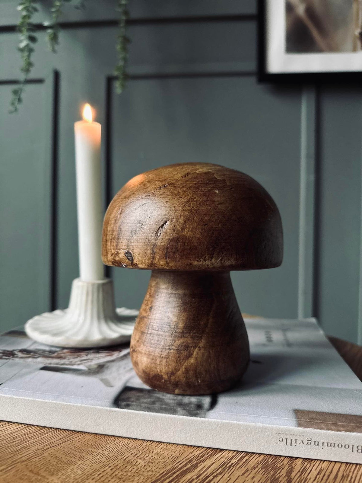 Mushroom wood - 14cm - VIAMAJA.DK