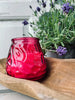Citronella im farbigen Glas - PINK