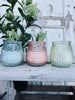 Citronella-Kerze - Mix im farbigen Glas